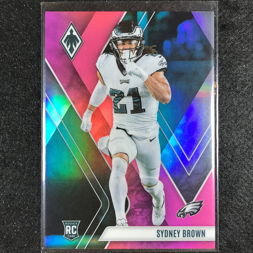 2023 Phoenix Football Sydney Brown Rookie Base Pink 198/199