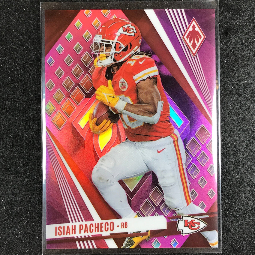2023 Phoenix Football Isiah Pacheco Base Pink 166/175
