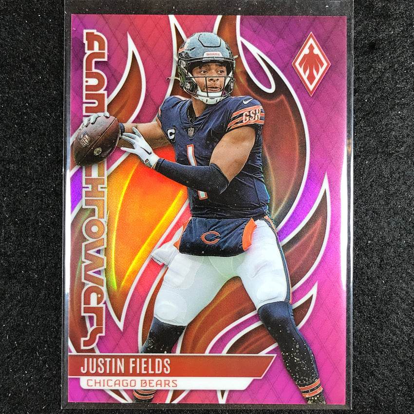 2023 Phoenix Football Justin Fields Flame Throwers Pink 18/175
