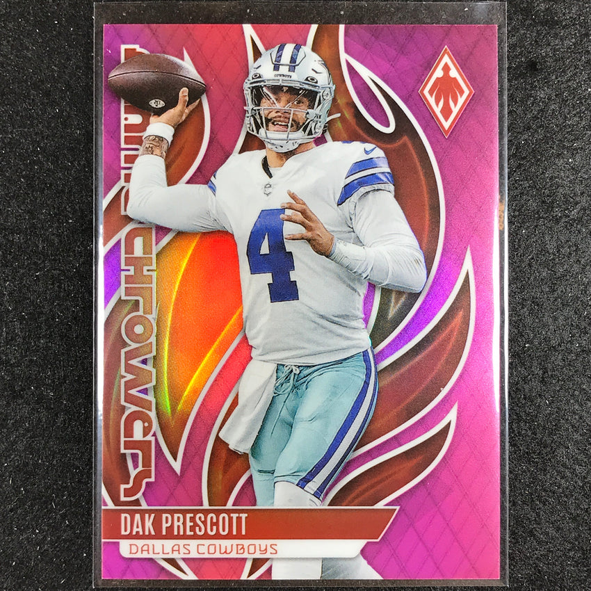 2023 Phoenix Football Dak Prescott Flame Throwers Pink 166/175