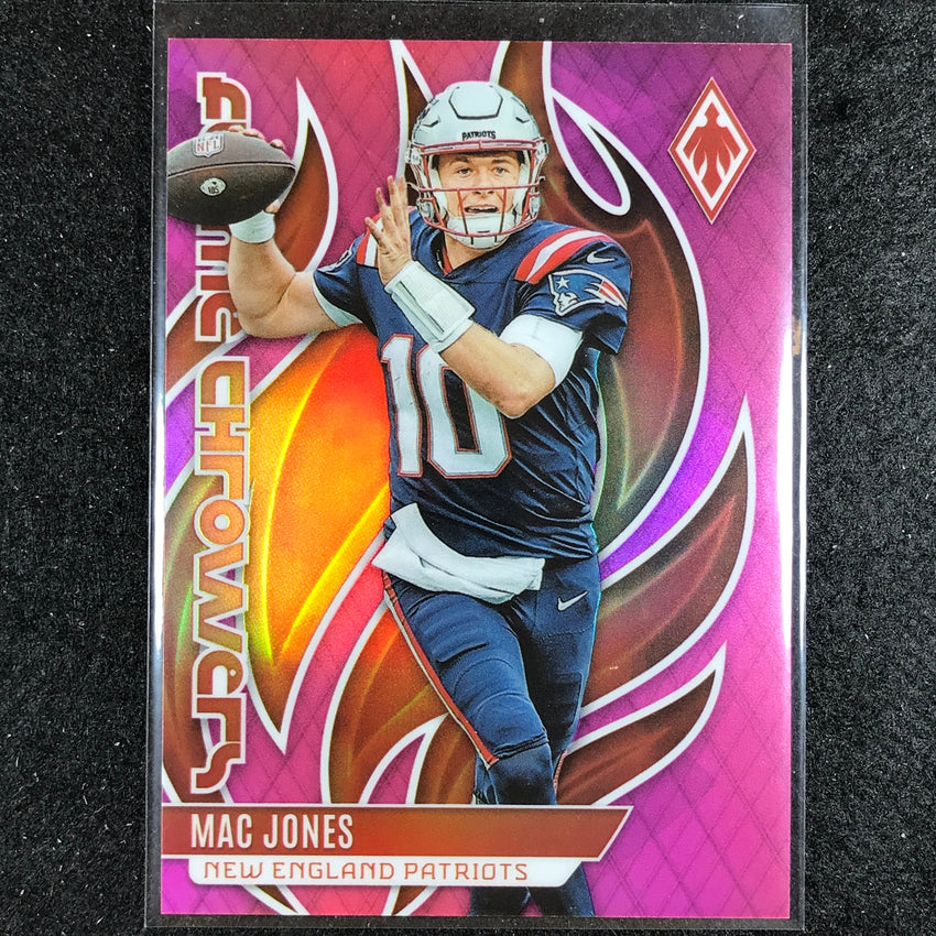2023 Phoenix Football Mac Jones Flame Throwers Pink 166/175
