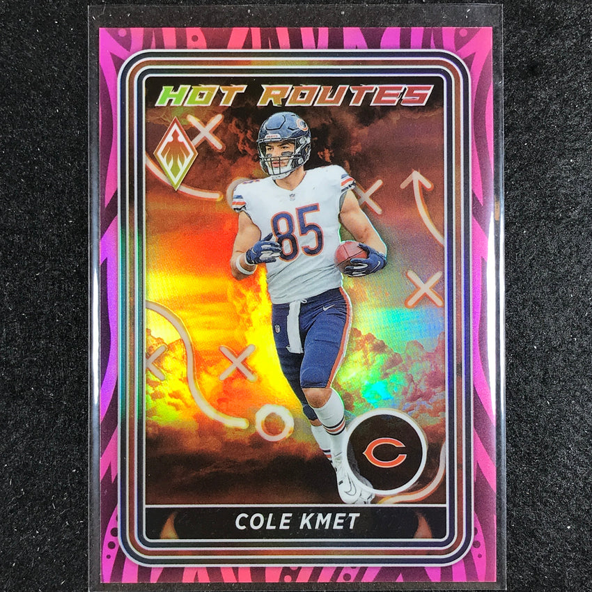2023 Phoenix Football Cole Kmet Hot Routes Pink 110/175