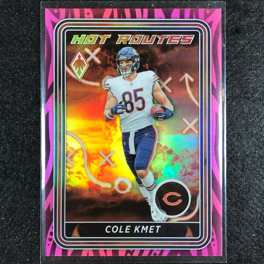 2023 Phoenix Football Cole Kmet Hot Routes Pink 175/175