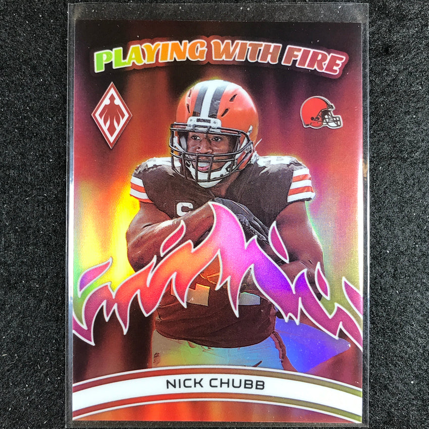 2023 Phoenix Football Nick Chubb Playing With Fire Pink 103/175