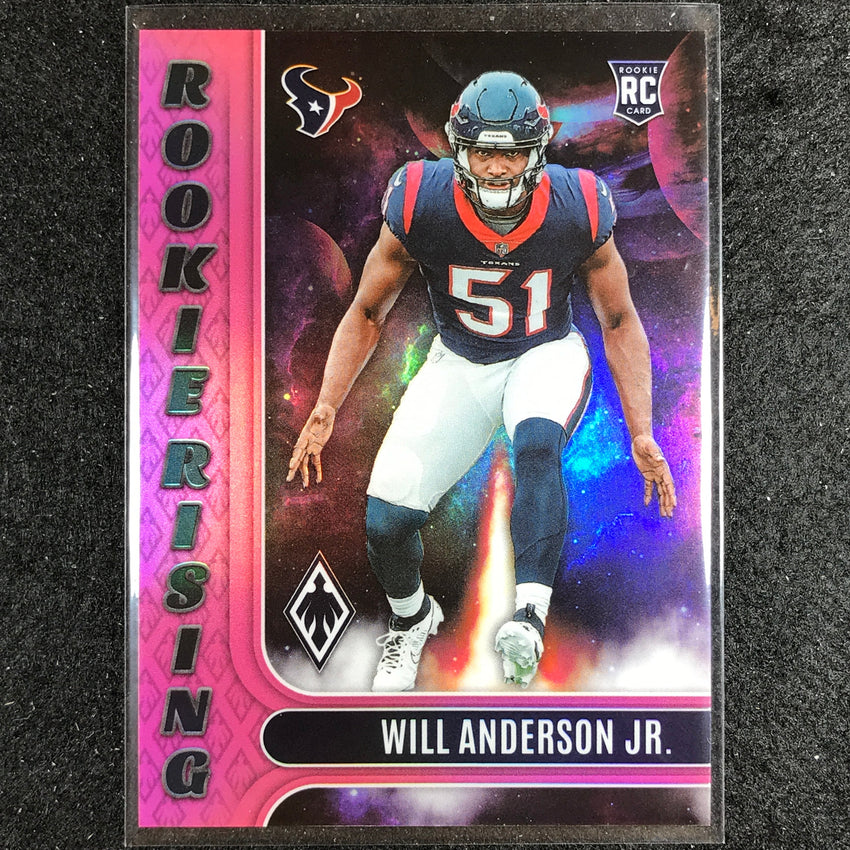 2023 Phoenix Football Will Anderson Jr. Rookie Rising Pink 92/175