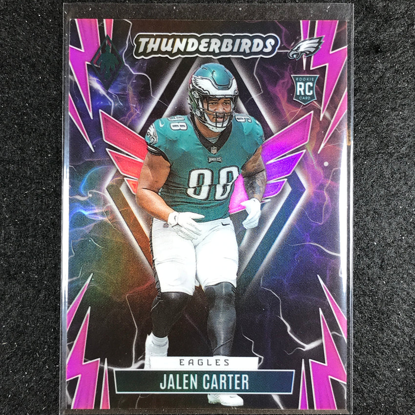 2023 Phoenix Football Jalen Carter Thunderbirds Rookie Pink 11/175