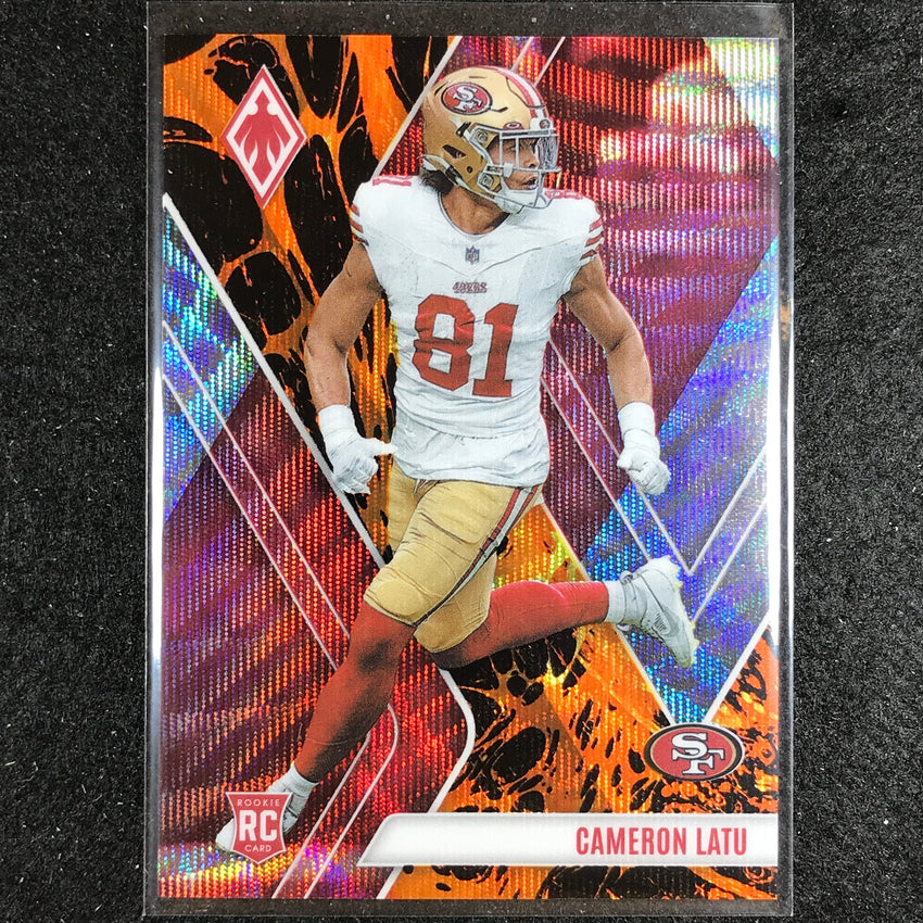 2023 Phoenix Football Cameron Latu Rookie Base Lava 145/175