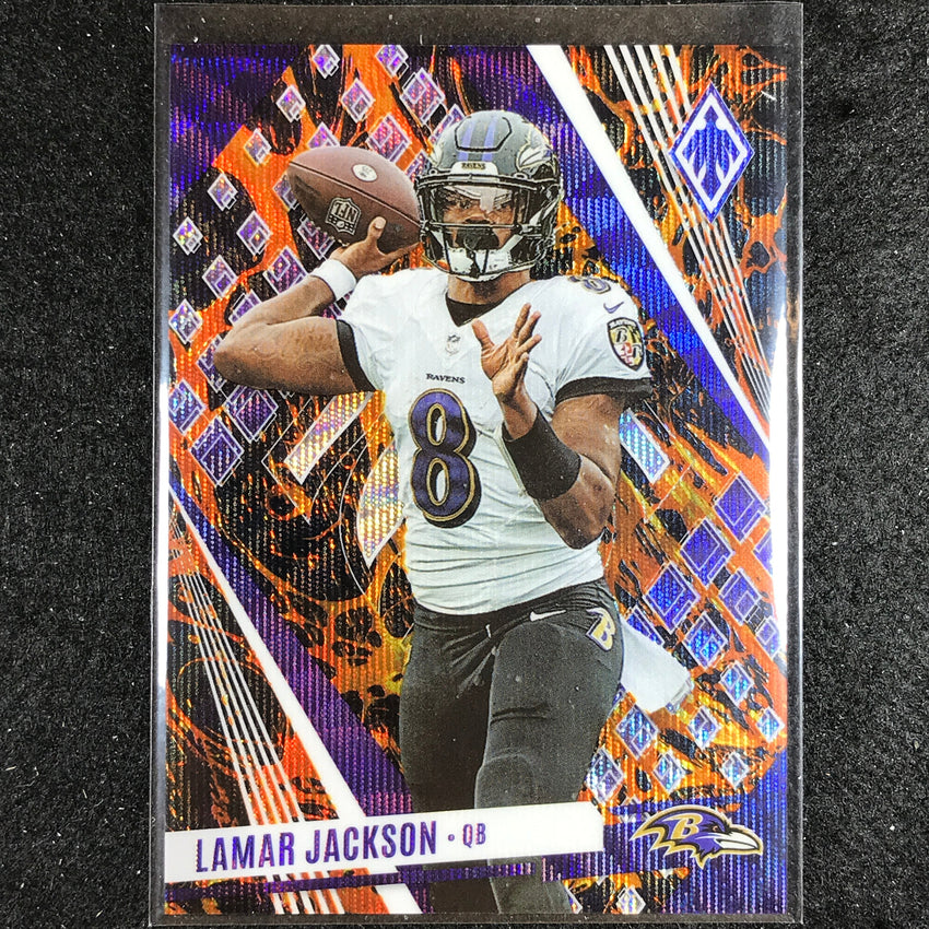 2023 Phoenix Football Lamar Jackson Base Sp Lava 104/150