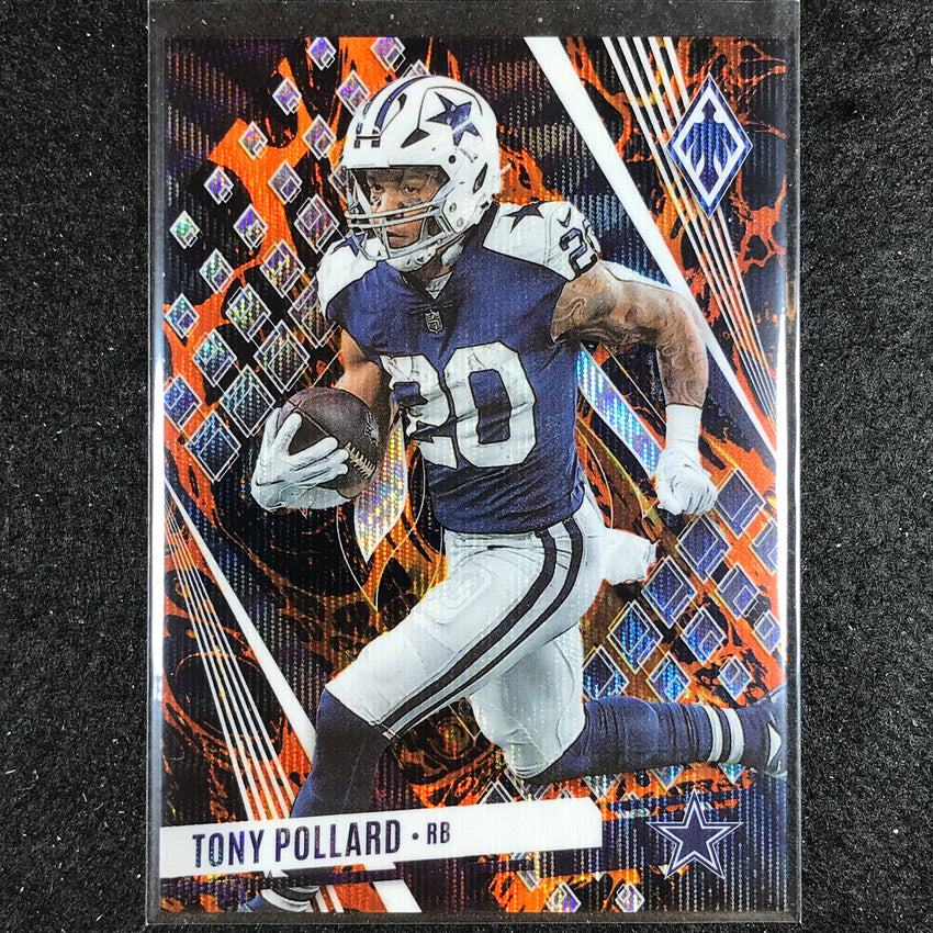 2023 Phoenix Football Tony Pollard Base Lava 23/150