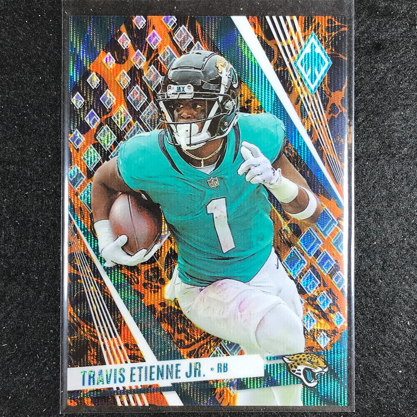 2023 Phoenix Football Travis Etienne Jr. Base Sp Lava 83/150