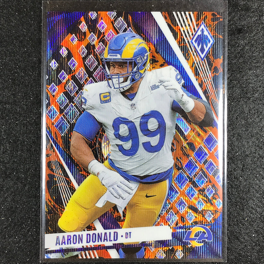 2023 Phoenix Football Aaron Donald Base Sp Lava 17/150