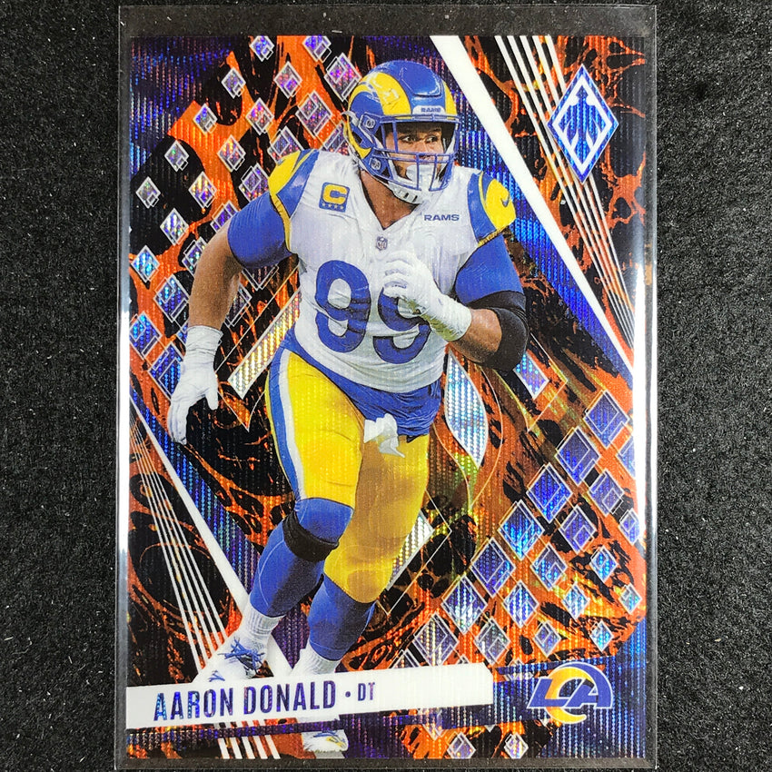 2023 Phoenix Football Aaron Donald Base Lava 23/150