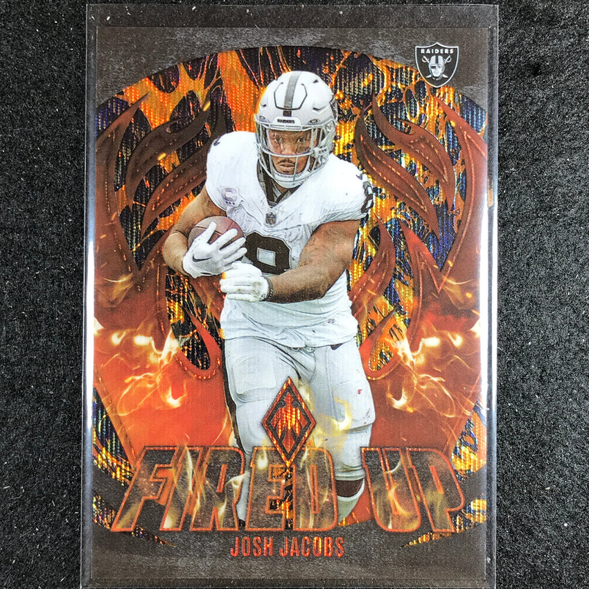 2023 Phoenix Football Josh Jacobs Fired Up Lava 143/150