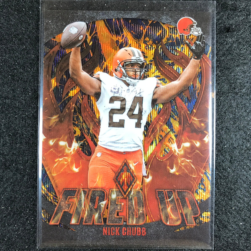2023 Phoenix Football Nick Chubb Fired Up Lava 18/150