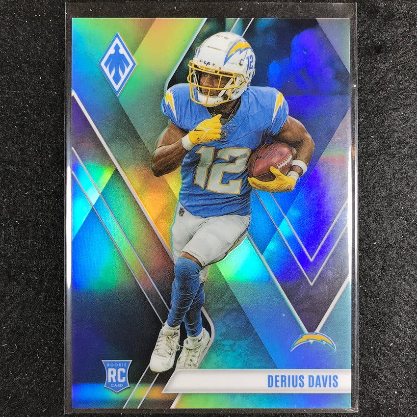 2023 Phoenix Football Derius Davis Rookie Base Teal 110/150