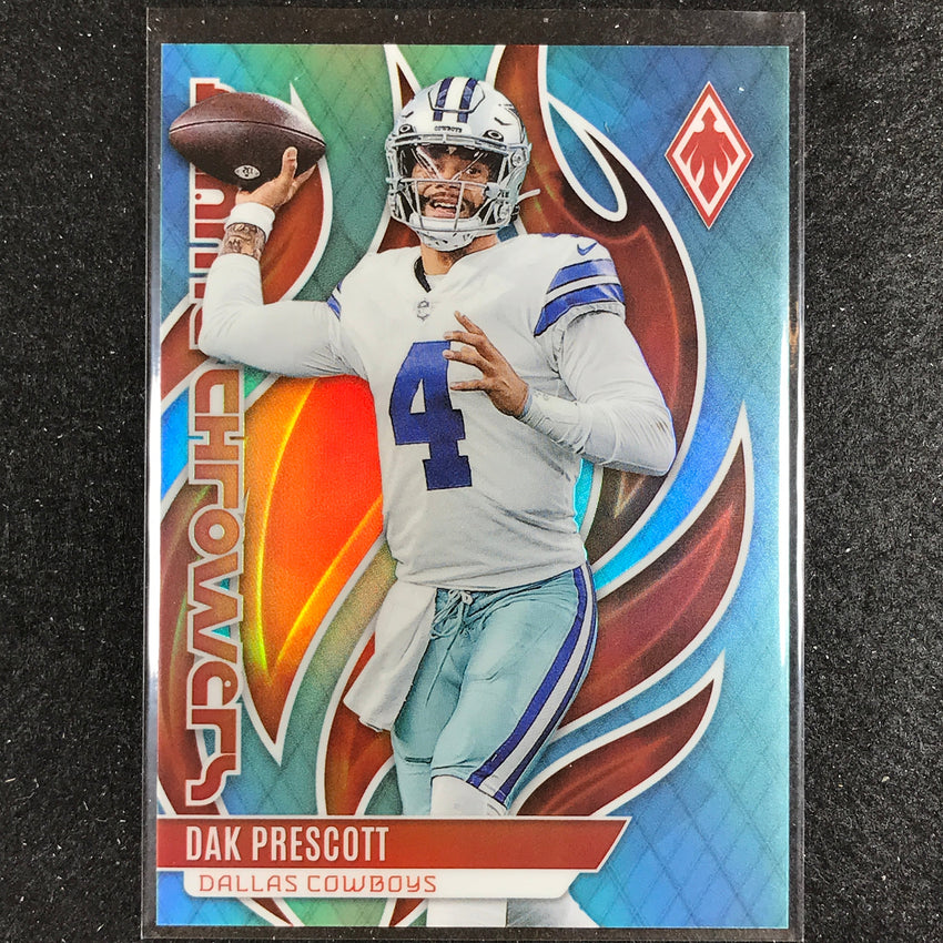 2023 Phoenix Football Dak Prescott Flame Throwers Teal 138/150