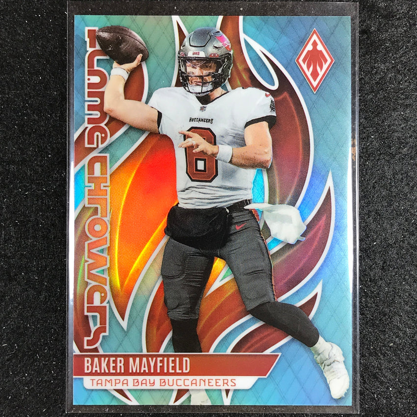 2023 Phoenix Football Baker Mayfield Flame Throwers Teal 72/150