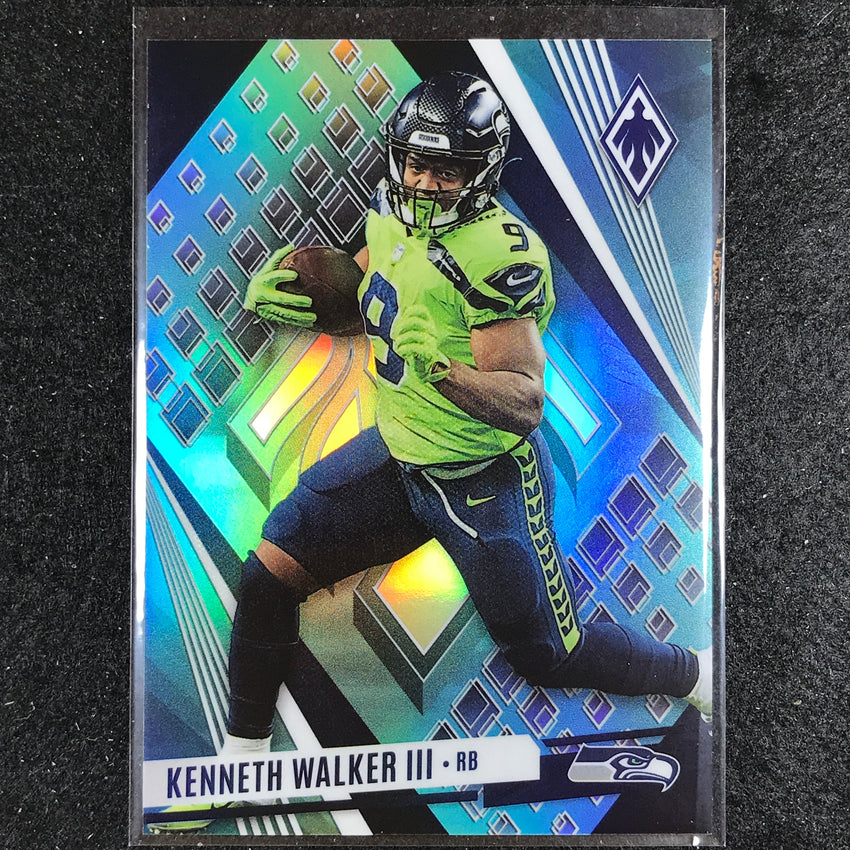 2023 Phoenix Football Kenneth Walker Iii Base Teal 70/125