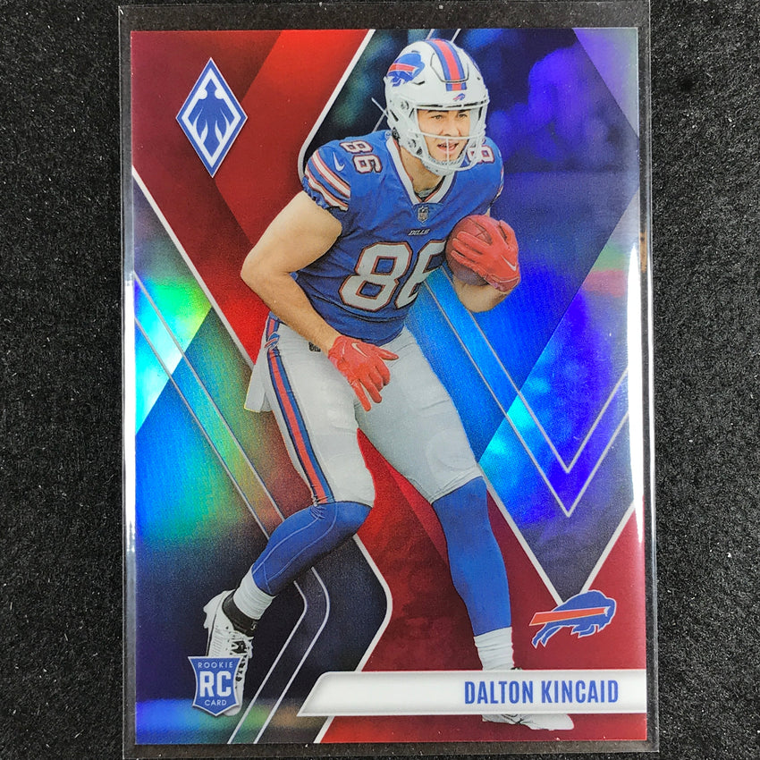 2023 Phoenix Football Dalton Kincaid Rookie Base Red 214/250