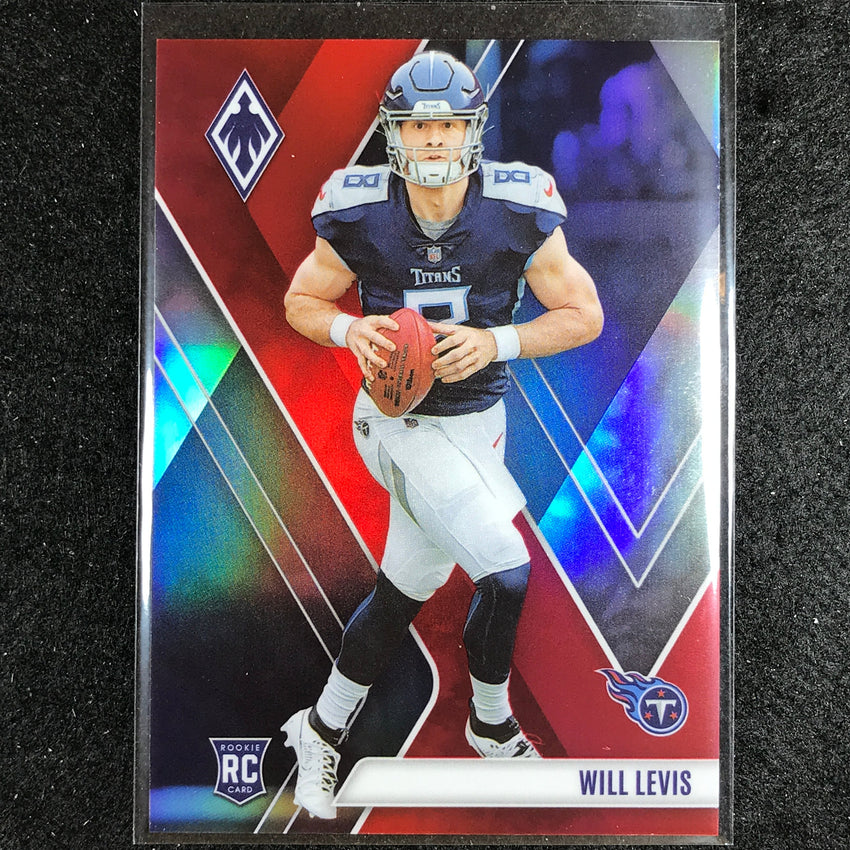 2023 Phoenix Football Will Levis Rookie Base Red 99/250