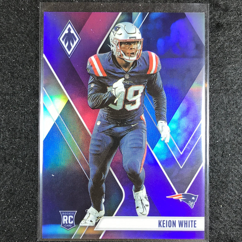 2023 Phoenix Football Keion White Rookie Base Purple 109/125