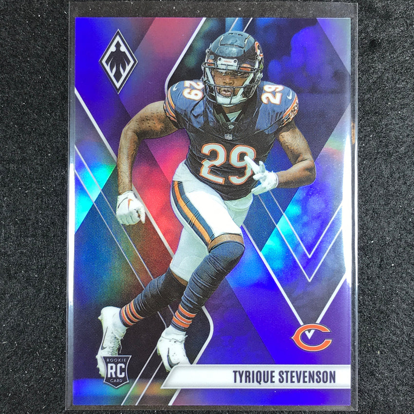 2023 Phoenix Football Tyrique Stevenson Rookie Base Purple 35/125