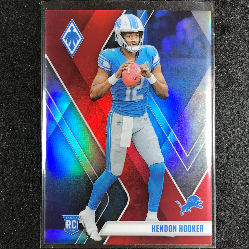 2023 Phoenix Football Hendon Hooker Rookie Base Red 97/250