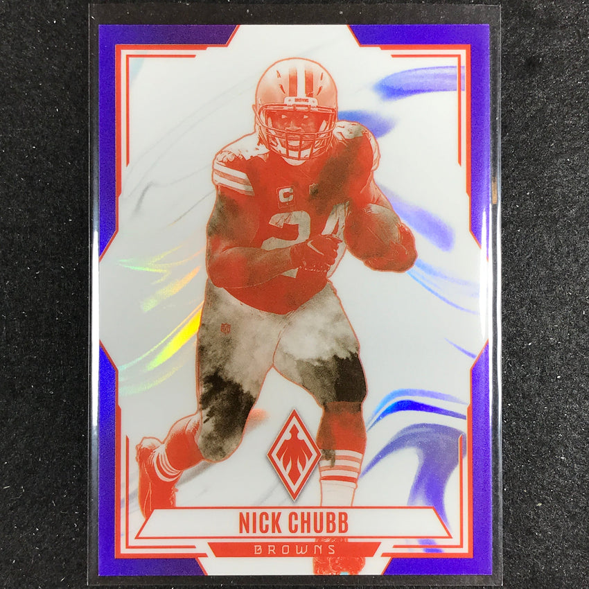 2023 Phoenix Football Nick Chubb Contours Purple 47/125
