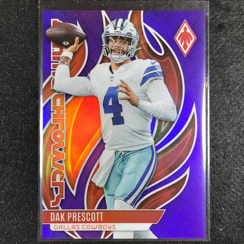 2023 Phoenix Football Dak Prescott Flame Throwers Purple 53/125