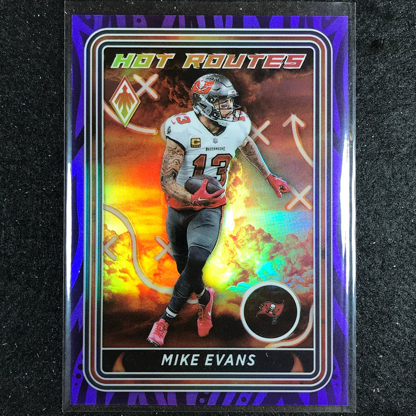 2023 Phoenix Football Mike Evans Hot Routes Purple 5/125