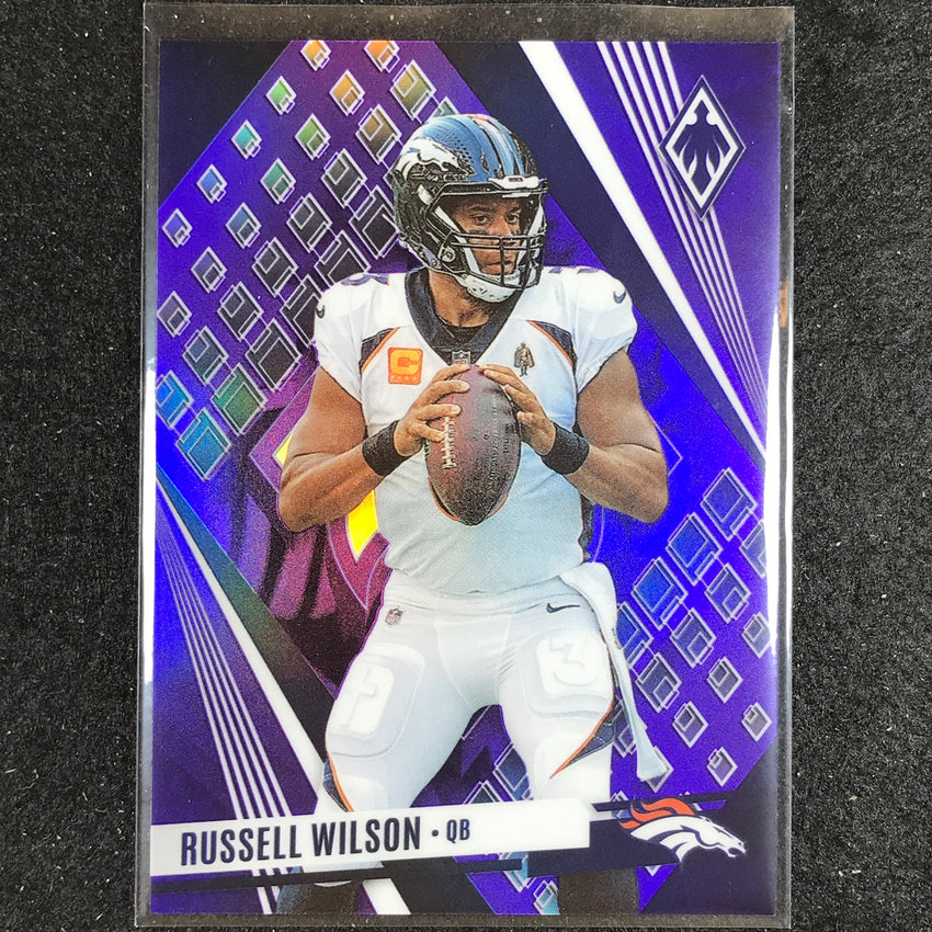 2023 Phoenix Football Russell Wilson Base Sp Purple 44/99