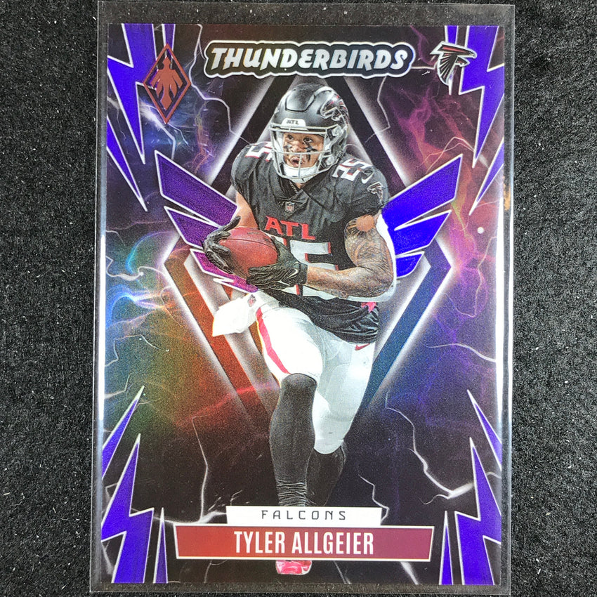 2023 Phoenix Football Tyler Allgeier Thunderbirds Purple 27/99
