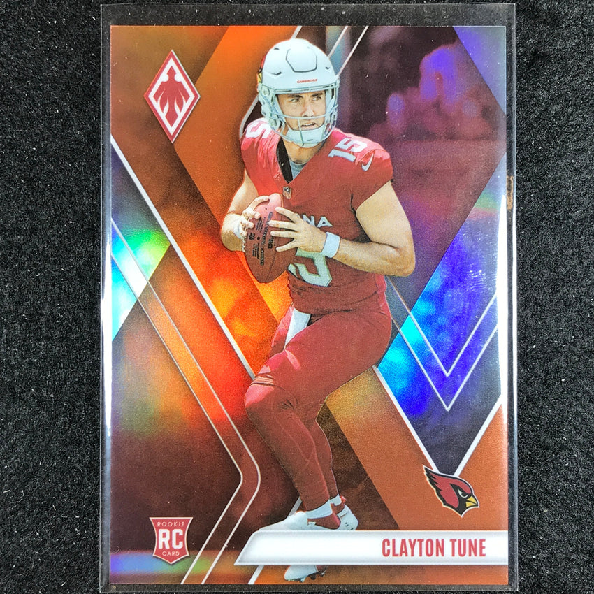 2023 Phoenix Football Clayton Tune Rookie Base Orange 29/99