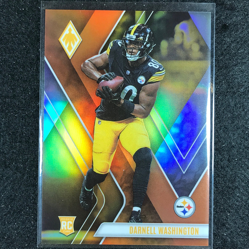 2023 Phoenix Football Darnell Washington Rookie Base Orange 43/99