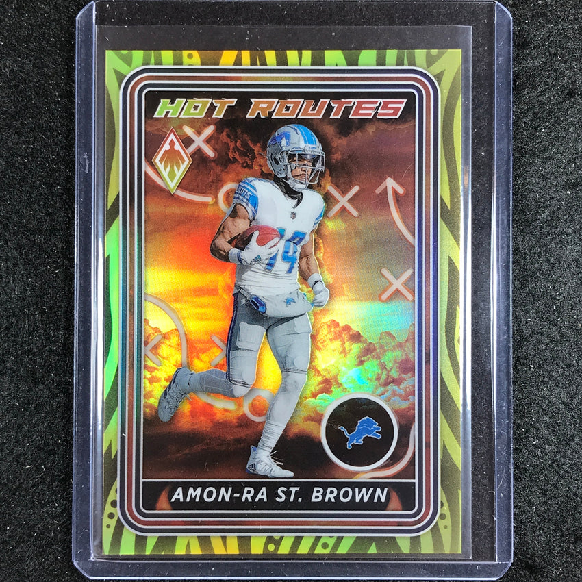 2023 Phoenix Football Amon-ra St. Brown Hot Routes Yellow 28/75