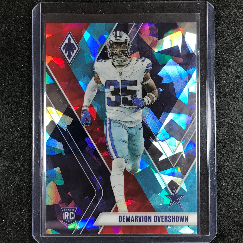2023 Phoenix Football Demarvion Overshown Rookie Base Fire And Ice 19/50