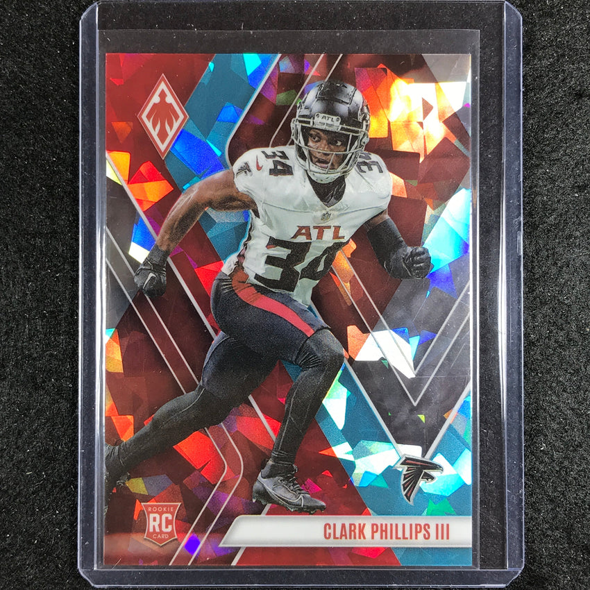 2023 Phoenix Football Clark Phillips Iii Rookie Base Fire And Ice 6/50
