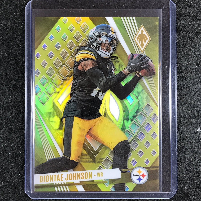 2023 Phoenix Football Diontae Johnson Base Yellow 5/50
