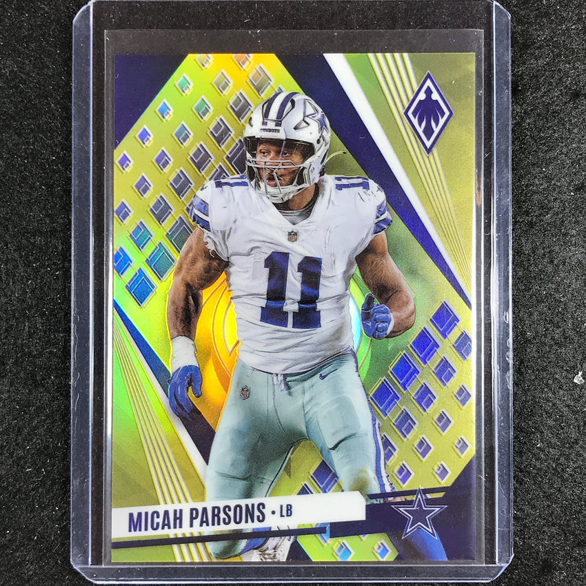2023 Phoenix Football Micah Parsons Base Sp Yellow 17/50