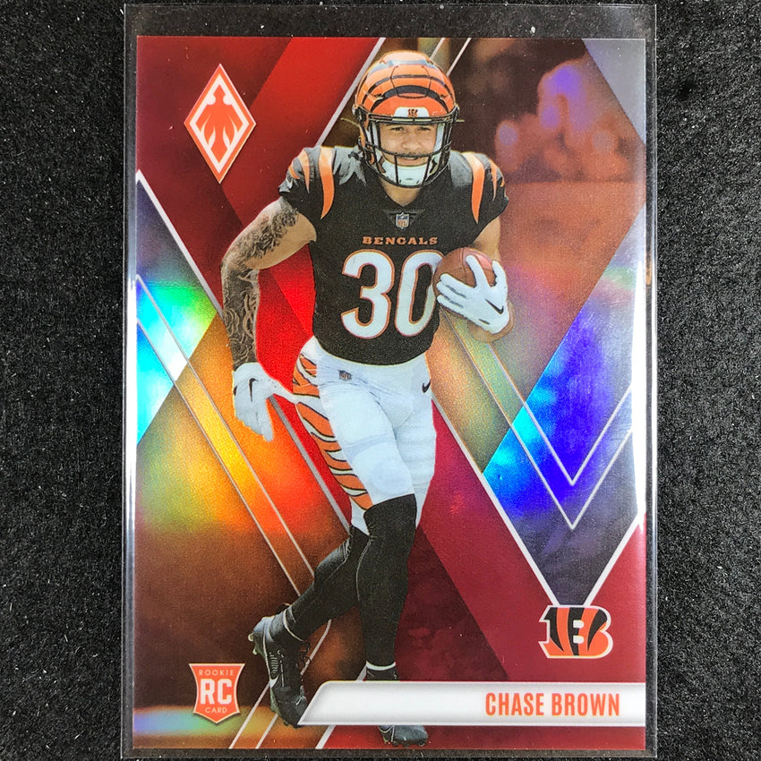 2023 Phoenix Football Chase Brown Rookie Base Red 220/250