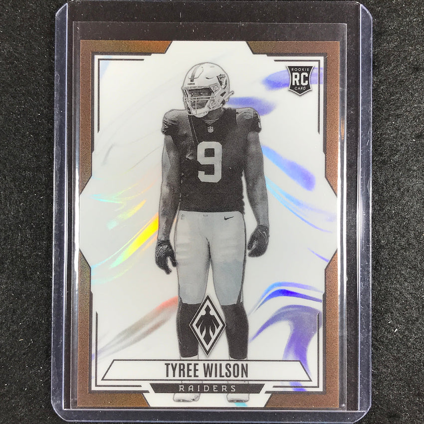 2023 Phoenix Football Tyree Wilson Contours Rookie Bronze 47/50