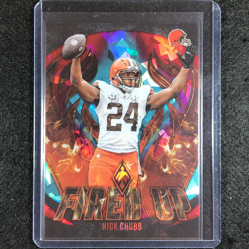 2023 Phoenix Football Nick Chubb Fired Up Fire And Ice 13/35