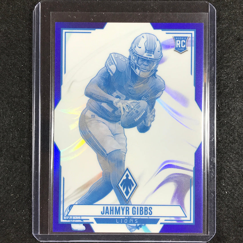 2023 Phoenix Football Jahmyr Gibbs Contours Rookie Blue 16/35