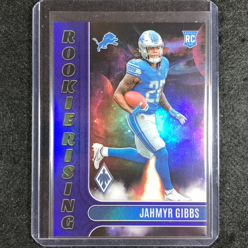 2023 Phoenix Football Jahmyr Gibbs Rookie Rising Blue 12/35