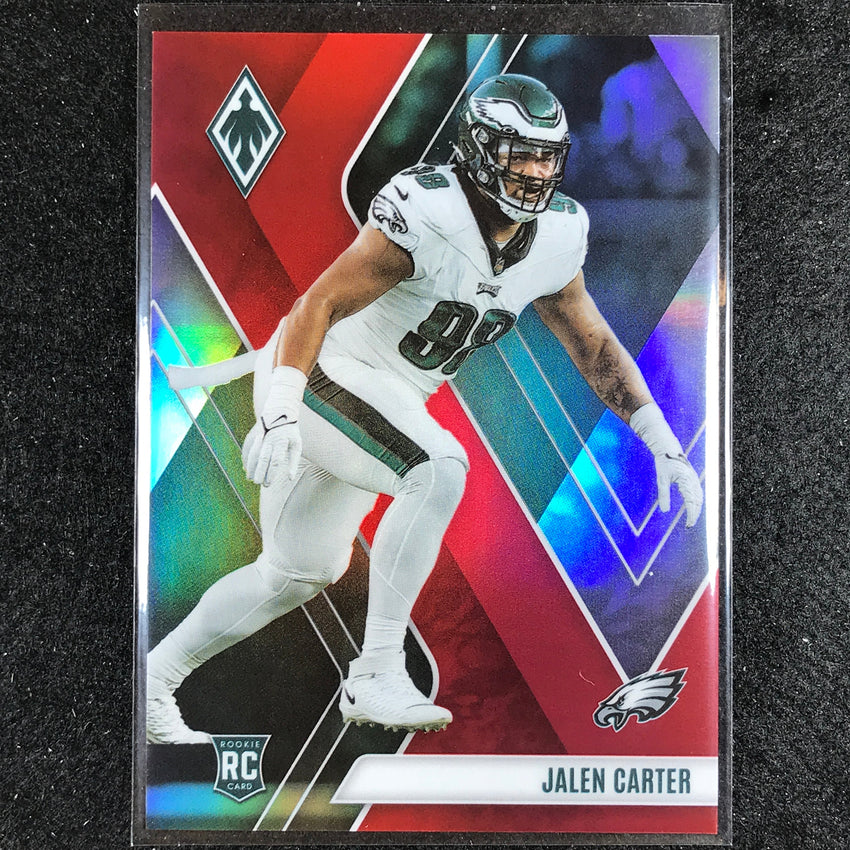 2023 Phoenix Football Jalen Carter Rookie Base Red 193/250
