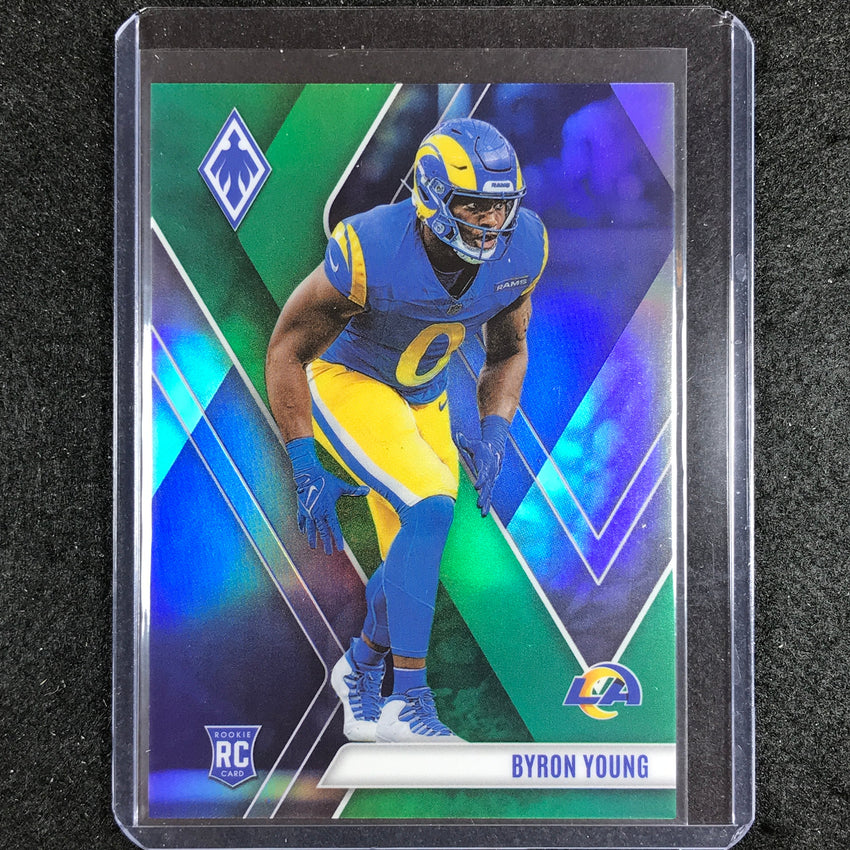 2023 Phoenix Football Byron Young Rookie Base Green 24/25
