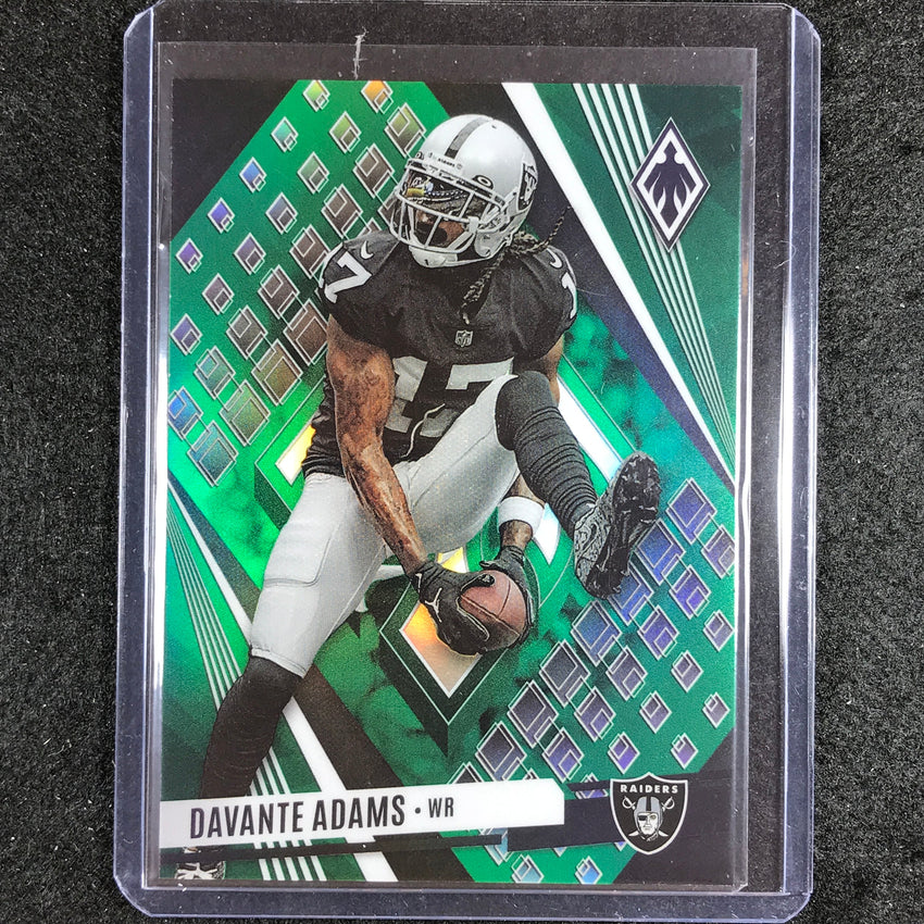 2023 Phoenix Football Davante Adams Base Green 4/15