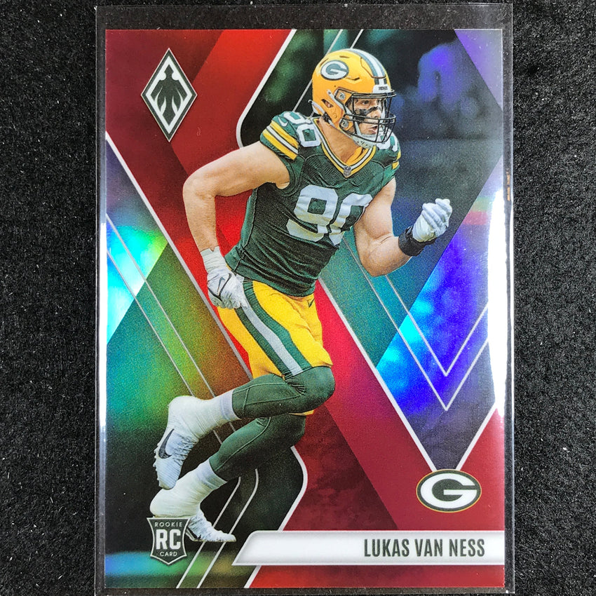 2023 Phoenix Football Lukas Van Ness Rookie Base Red 189/250