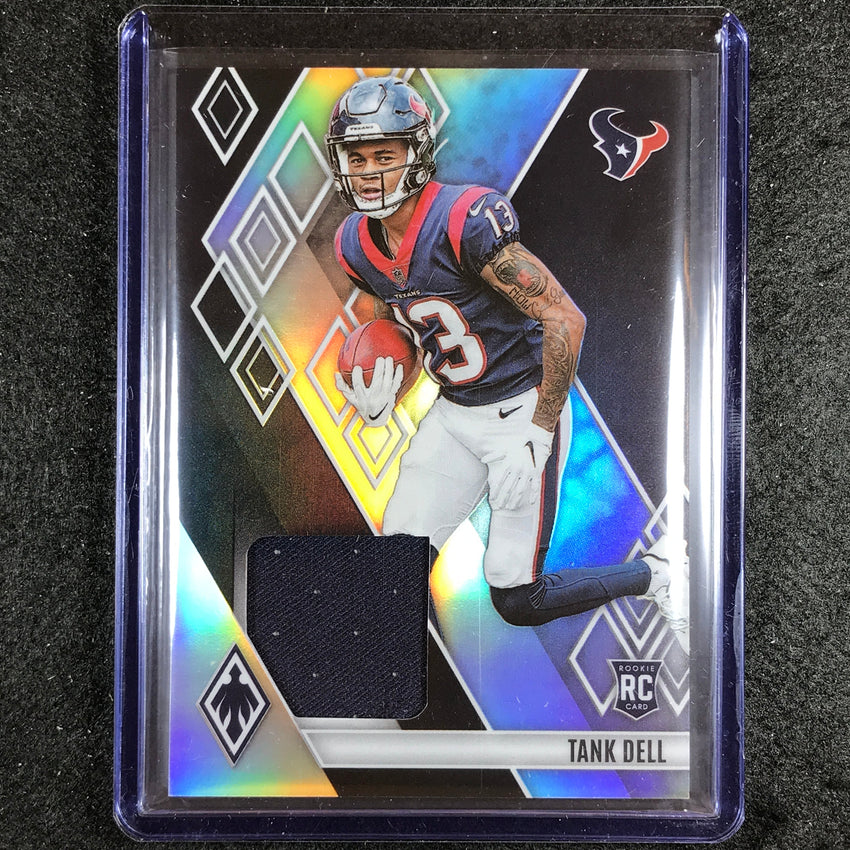 2023 Phoenix Football Tank Dell Rookie Memorabilia Jersey Silver 105/199