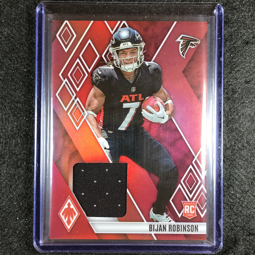2023 Phoenix Football Bijan Robinson Rookie Memorabilia Jersey Red 15/125